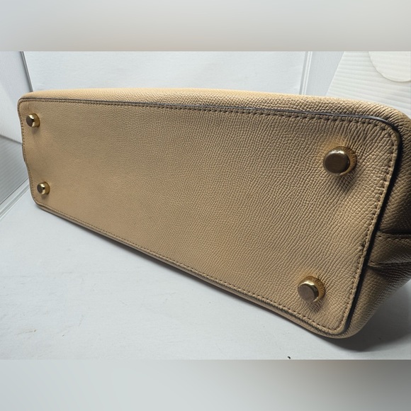 Coach dome Satchel Tan Leather Women's Bag - Picture 14 of 14